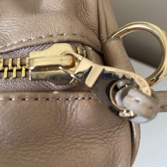 Beautiful Bronze Leather Christopher Kon Atelier Satchel - Picture 5 of 14